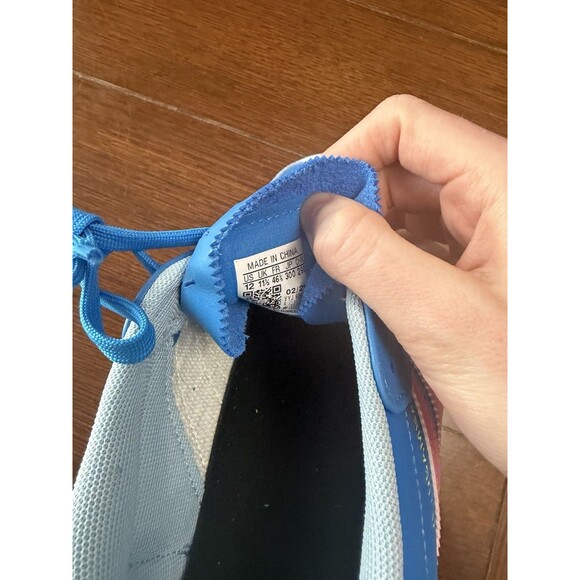 ADIDAS Men’s VELOSAMBA LEATHER CYCLING BRIGHT BLUE PULSE MAGENTA SIZE 12 NWOB - Picture 5 of 5